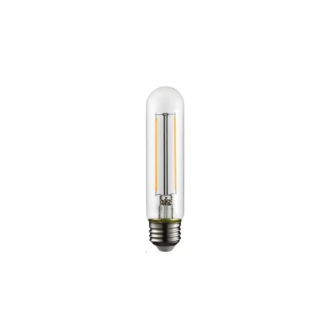 หลอด LED ฟิลาเมนต์ทรงท่อสไตล์วินเทจ ซีรีส์ T — 110V / 8W / E27 / 3000K